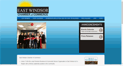 Desktop Screenshot of eastwindsorchamber.com